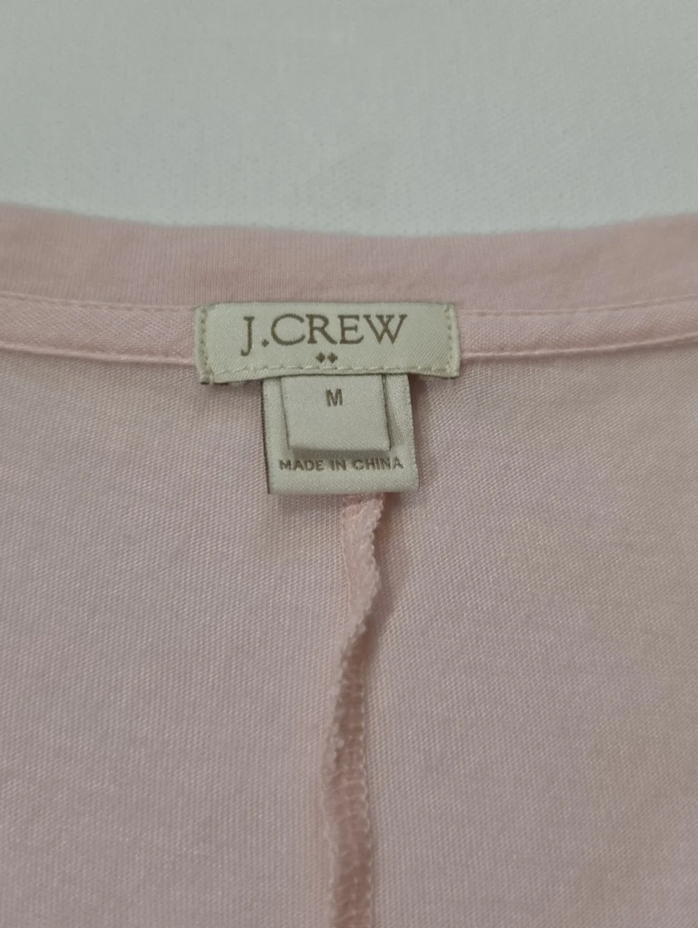 J. Crew Blouse‎ Womens Medium Pink Lace Floral Overlay Mixed Media Feminine